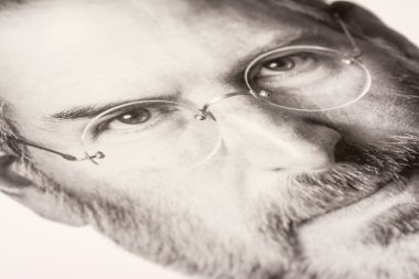 Steve Jobs Photo On Biography Book