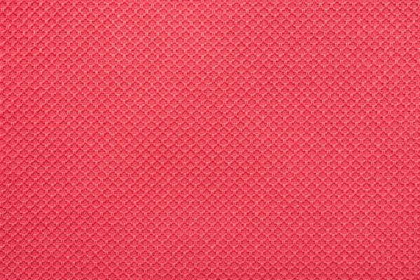 Textile de coton fin rouge corail — Photo