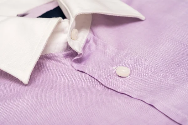 Purple Pink Casual Men Shirt — Stock Photo, Image