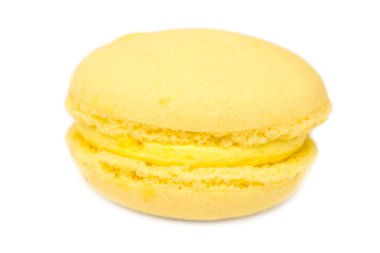 Sarı Fransız acıbadem kurabiyesi