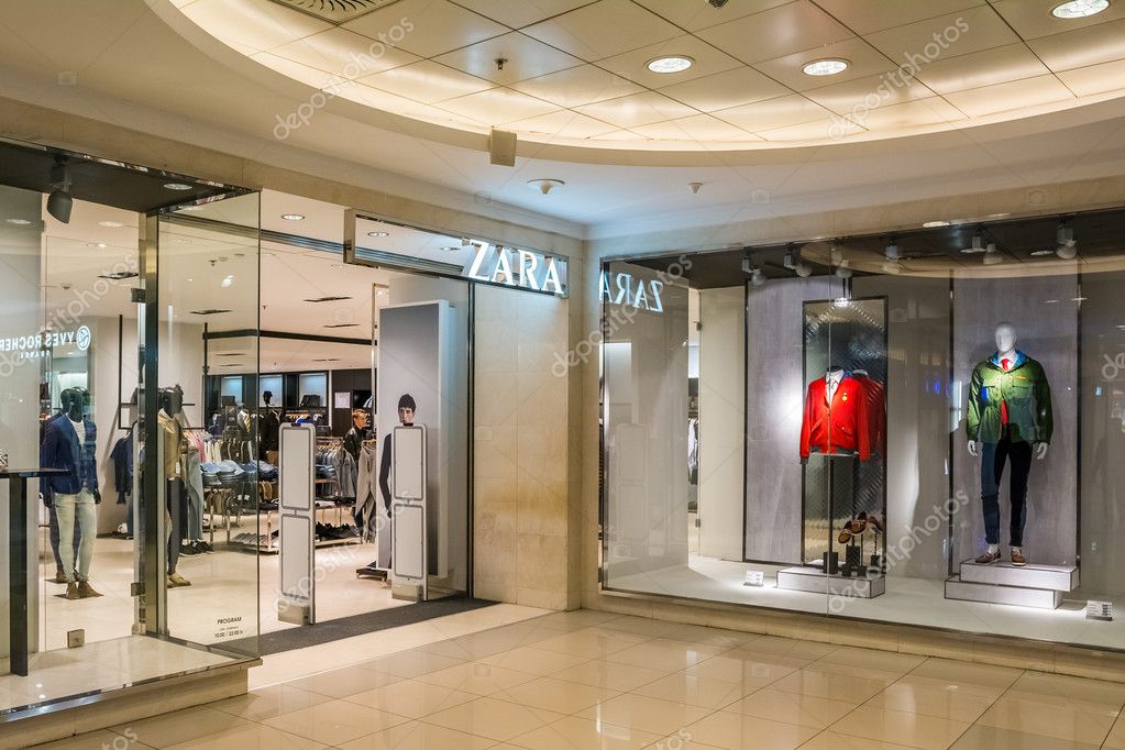 Zara Стоковый Магазин Zara Стоковый Магазин
