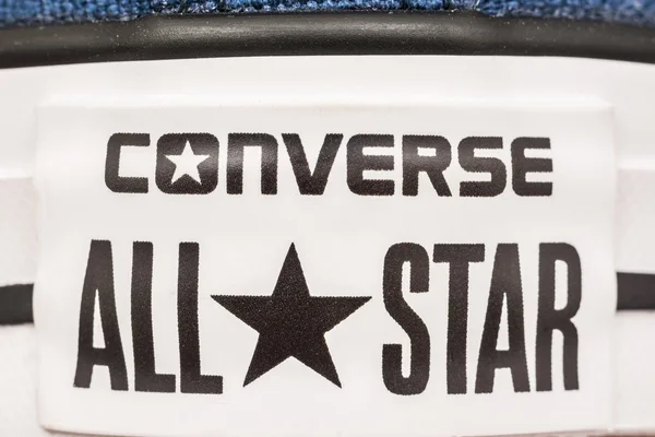 Signo de zapatillas All Star Converse — Foto de Stock