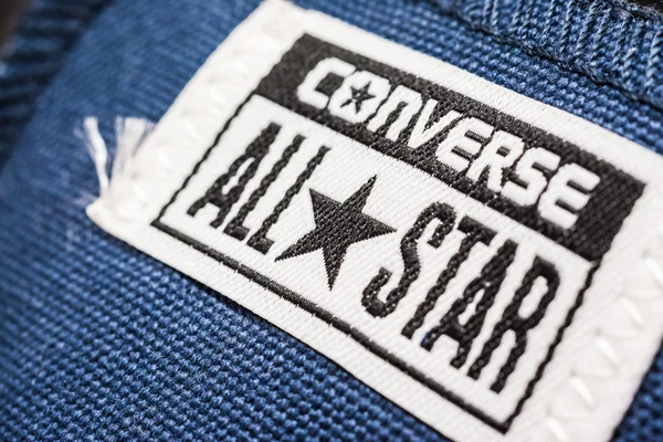 Signo de zapatillas All Star Converse —  Fotos de Stock