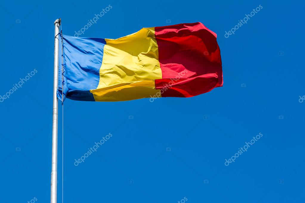 Romania bandiera - Foto Stock: Foto, Immagini © radub85 43449131