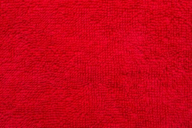 Kırmızı pamuklu kumaş malzeme doku