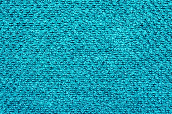 Texture de tissu de coton bleu — Photo