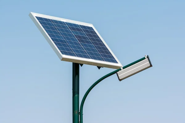 Solar Energy Light Post — Stock Photo, Image