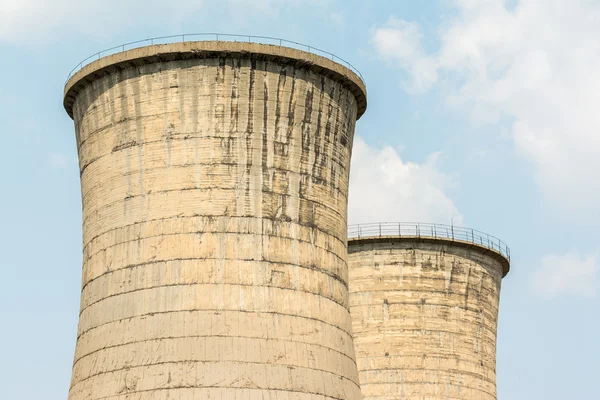 原子力発電所冷却塔 — ストック写真