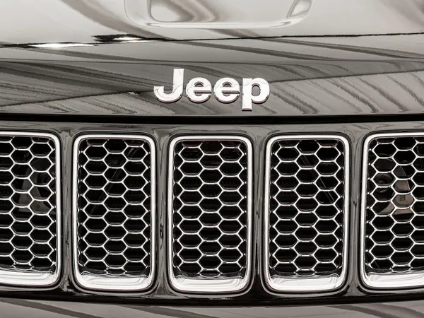 Jeep Grand Cherokee Sign — Stock Photo, Image