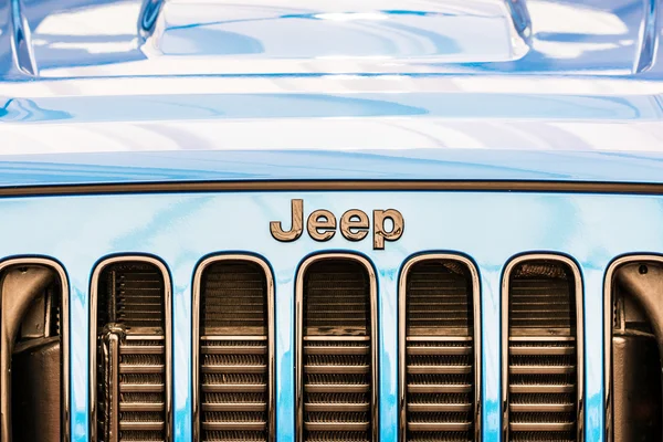 Jeep Wrangler Unlimited Sign — Stock Photo, Image