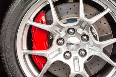 ford gt işareti tekerlek ve sonu defterinde