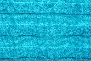Mavi pamuklu havlu doku