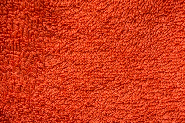 Asciugamano da bagno arancione Texture — Foto Stock