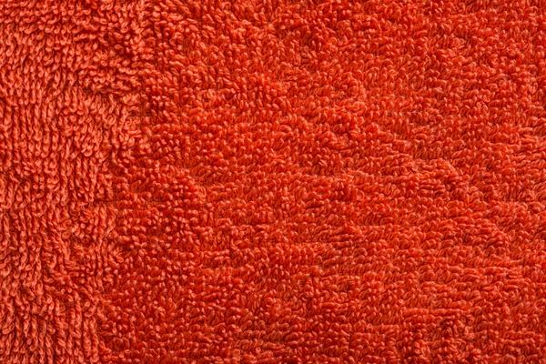 Textura de toalla de baño naranja — Foto de Stock