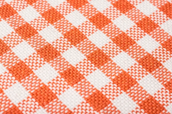 Orange karierte Textur — Stockfoto