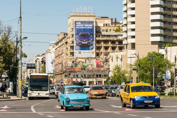 Yüksek saat trafik — Stok fotoğraf