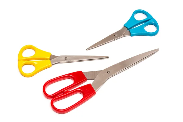 Colored Scissors Isolated — Stock Photo, Image