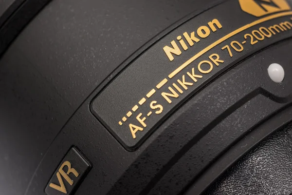 Nikon Lens For Digital Single Lens Reflex Camera — Stock Photo, Image