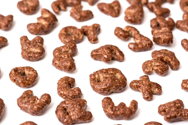 Alphabet Chocolate Letters — Stock Photo, Image