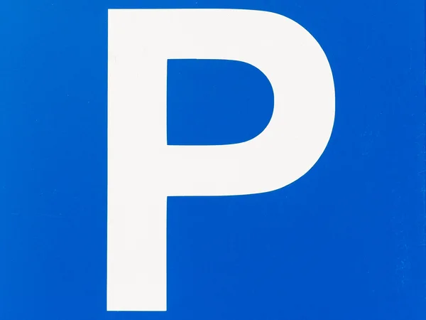 Traffic Parking Sign — Stock Photo, Image