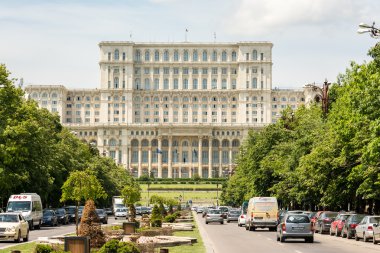 Bükreş'te Parlamento Sarayı