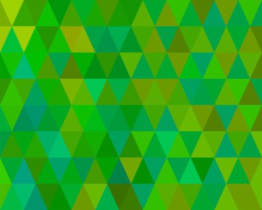 Retro yeşil Mozaik çini deseni