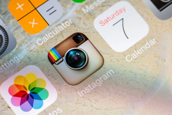 Instagram Application — Stock Photo, Image