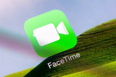 FaceTime uygulama apple ipad Air