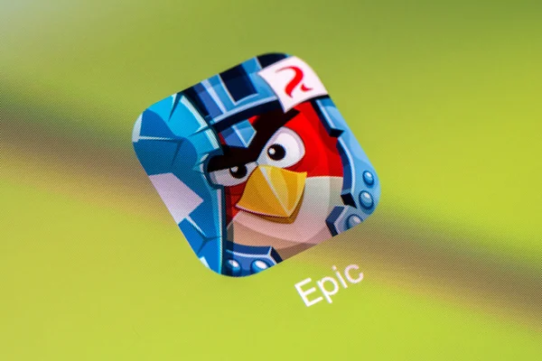 Angry Birds Epic On Apple iPad Air — Stock Photo, Image