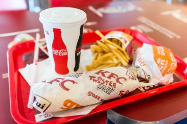 Kentucky kızarmış tavuk Restoran Menü