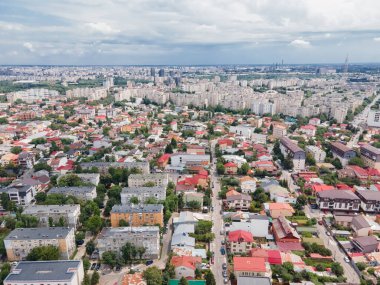 Aerial View Of Southern Quartier, Bucharest City In Romania