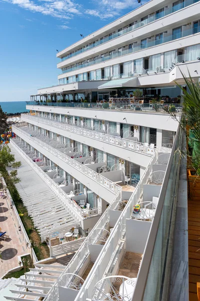 Olimp Romania August 2020 Olimp Luxurious Holiday Resort Hotels Beach — Stok fotoğraf