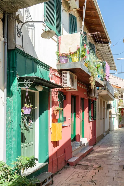 Lefkada Greece June 2022 Charming Streets Downtown Old Center Lefkada — Stock Photo, Image