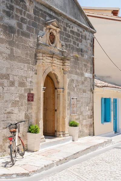 Lefkada Griekenland Juni 2022 Kerk Van Agios Nikolaos Gesticht 1687 — Stockfoto