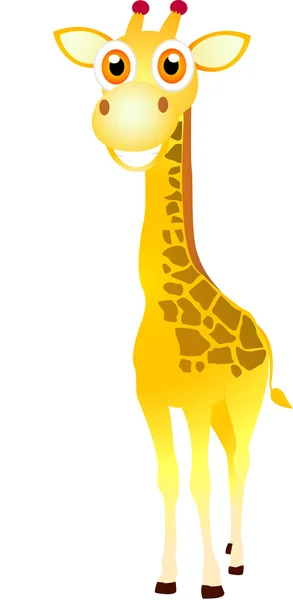 Drăguță girafă — Vector de stoc