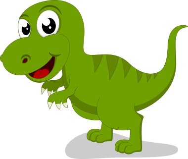 t-rex, sevimli dinazor