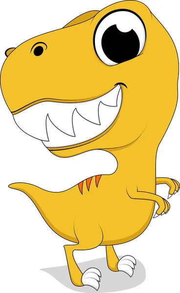 Lindo amarillo Rex — Archivo Imágenes Vectoriales