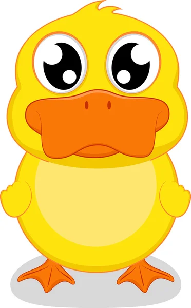 Cute Little Duck — Stock Vector