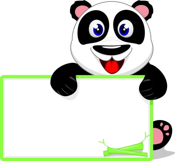 Baby panda — Stockvector