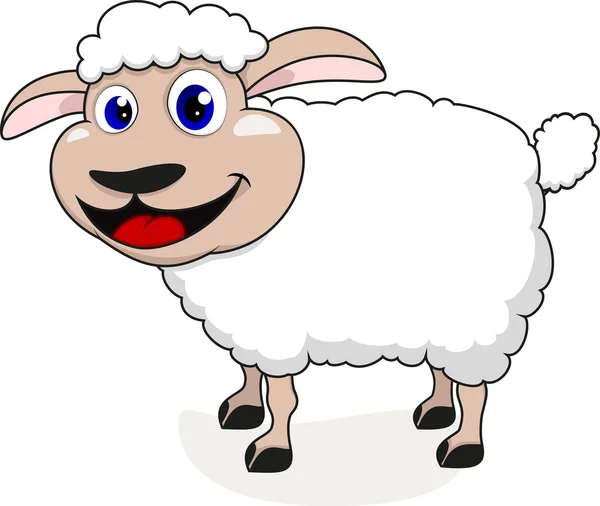 Sheep Cartoon — Stock Vector