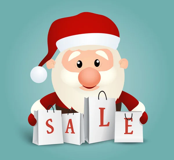 Christmas sale design — Stock Vector