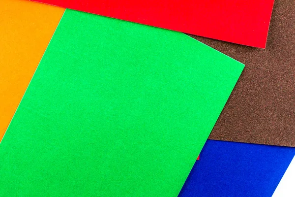 Renkli kağıtlardan yapılmış çok renkli soyut arkaplan. Yüksek kalite fotoğraf