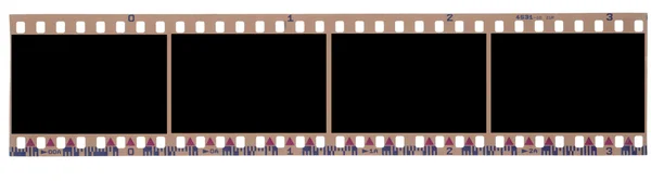 Scanned film strip — Stock Photo, Image