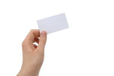 kırpma yolu ile boş kartvizit