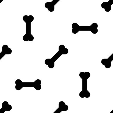 Köpek Kemiği Kusursuz desenli beyaz