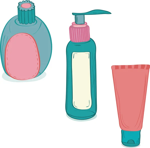 Kozmetik şişeleri — Stok fotoğraf