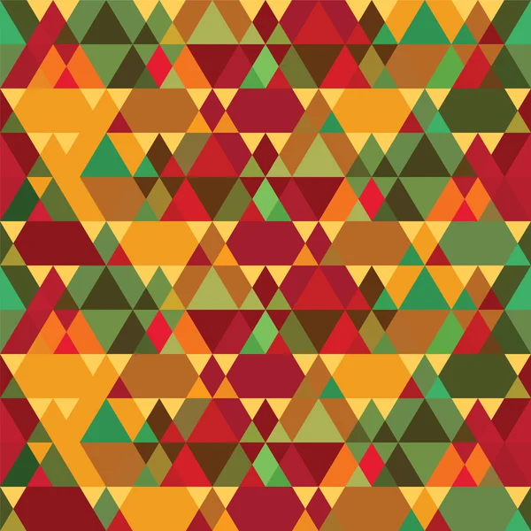 三角形老式无缝模式 — 图库矢量图片