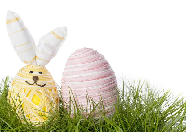 Happy easter bunny yumurta — Stok fotoğraf