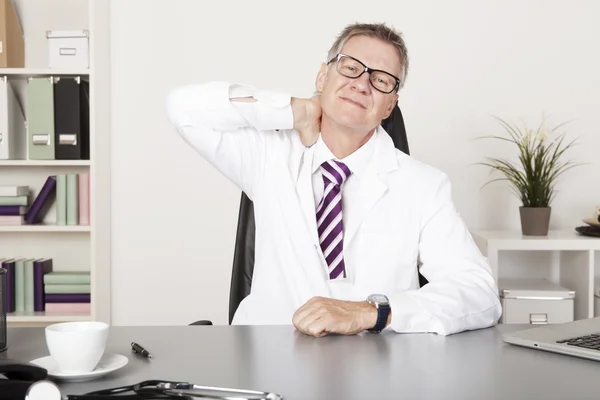 Tired Male Medical Doctor — Stock Photo, Image