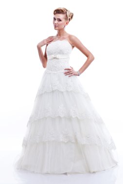 tam uzunlukta gelin portresi